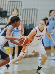 Grade 11 basketball player Malayah Bruno has already been contacted by three Alb