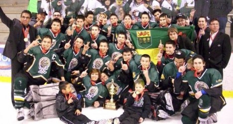 Team Saskatchewan Boys gold medal winner.