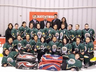 Team Saskatchewan Girls won gold.