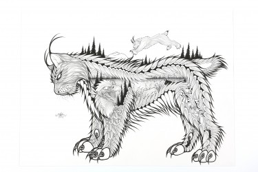 Brandon Atkinson’s untitled work located on billboard