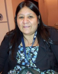 Judy Desmoulin, Health and Social Director of Long Lake #58 First Nation; in Tor