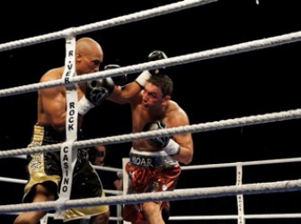 Ralph (Junior) Moar (right)