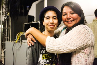 Filmmaker Claudia Manuel, 23, and her mother Doreen