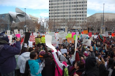Idle No More rally Edmonton Dec. 10
