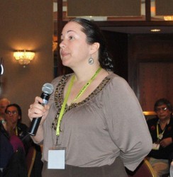 Audra Sewell-Maloney, E. D. of the Amos Key Jr. E-Learning Institute