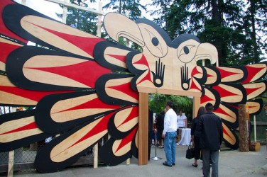 Klahowya Village, in Stanley Park, provides an interactive authentic experience 