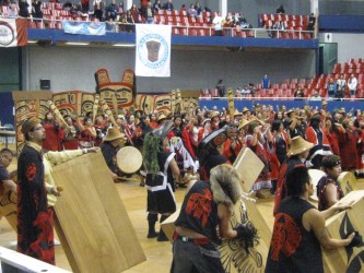 Nisga’a Ts’amiks Vancouver Society hosted the Hobiyee event 