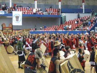 Nisga’a Ts’amiks Vancouver Society hosted the Hobiyee event 