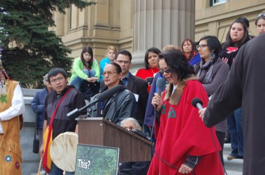 From the steps of the Alberta Legislature all the way to Shell’s boardroom in Th