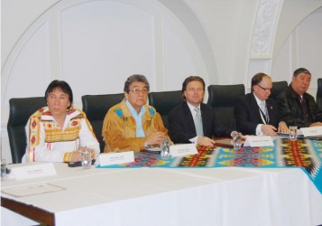 Education agreement was signed between Northland School Division and the 