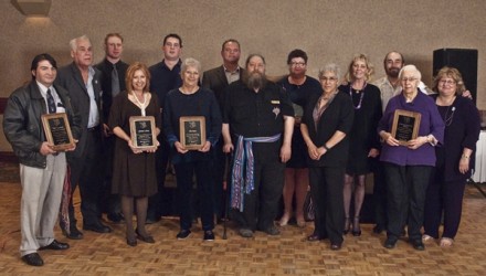 Winners of the Entrepreneurial Leadership Awards for the Métis Nation of Alberta