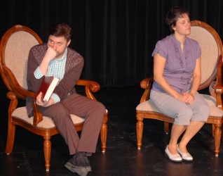 Garett Ross and Michaela Washburn