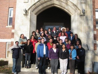 22 people graduated from the University of Alberta and Blue Quills First Nations
