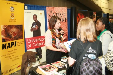 Katie Hope, Aboriginal and Multicultural admissions officer for the University o