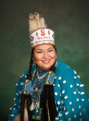 Sahvanne Weasel Traveller, of the Piikani First Nation, is the Indian Princess a