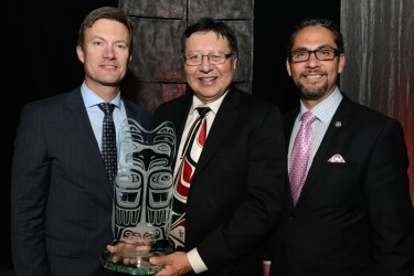 Canadian Council for Aboriginal Business CEO JP Gladu at gala held in Calgary