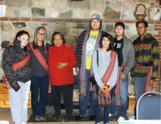 The fifth annual youth forum was held at Camp Goldeye, near Nordegg.