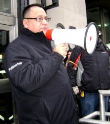 Grand Council Chief Patrick Madahbee of the Anishinabek Nation.
