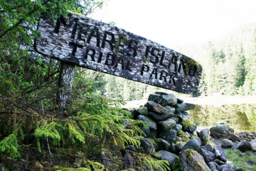 Original park sign