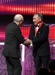 Mayor Steven Mandel and Joseph Dion