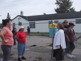 Carolyn George confronts band manager Lorraine George 