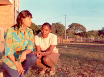 Marie Smallface Marule spent four years in Zambia, Africa, working with Indigeno