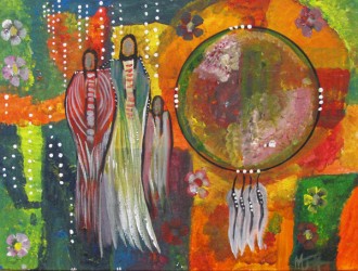 From Creator Paints the World…The Colour of Our Voice, Strong Native Women in th