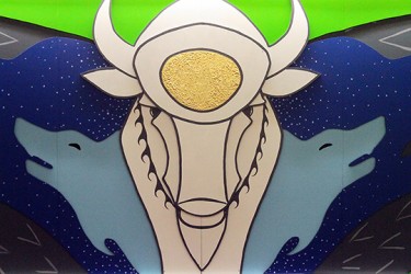 Aaron Paquette and Sylvie Nadeau to re-envision the Grandin Murals.