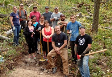 Simpcw TBW help build and maintain the trails