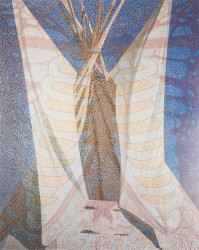 David Garneau’s entry, Torso (rib cage) placed second in a Cenovus Energy compet