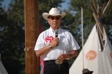Wilton Littlechild, who organized the first Alberta Indigenous Games in 1971