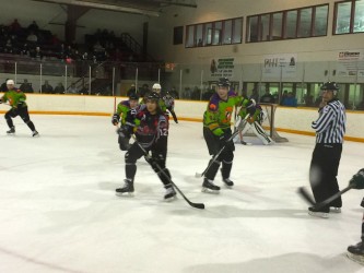 Lawrence Weenie Cup game action