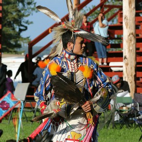 Dancer at Treaty Six Chief Transfer Ceremony - 2016