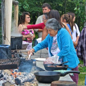 Elder cooking